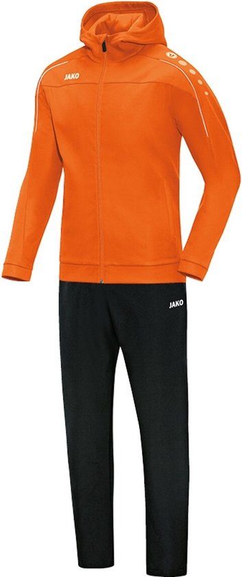 Jako - Hooded Leisure Suit Classico Woman - Orange - Size 46