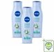 NIVEA Shampoo Soin Volumateur - 3 x 250 ml