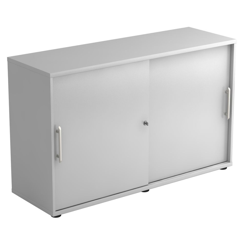 Schuifdeurkast Grijs 120 x 40 x 74,8 cm Beta 1752S