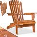 Casaria Adirondack Tuinstoel - Inklapbaar 84x69x94cm - Acacia Hout