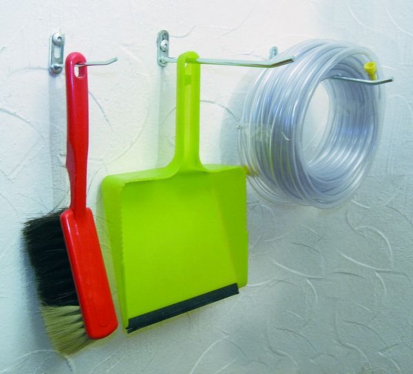 GAH Alberts Perforated plate hook with upward angle