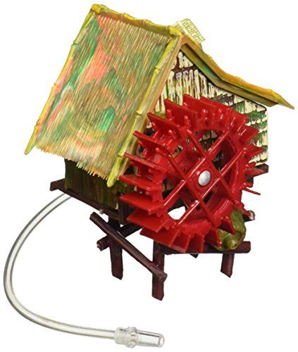 Penn-Plax Ventilatieactie ornament rijstmolen - spinnrad - klein