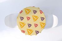 Bonamaison Rond Tafelkleed, Tafellaken, Tafeldoek Cover voor Keuken Dineren Tafelblad Decoratie, Doorsnee: 140 Cm - Ontworpen en Vervaardigd in Turkije