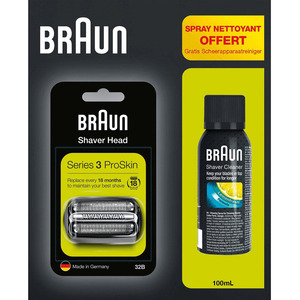 Braun Braun 32b + Cleaning Spray