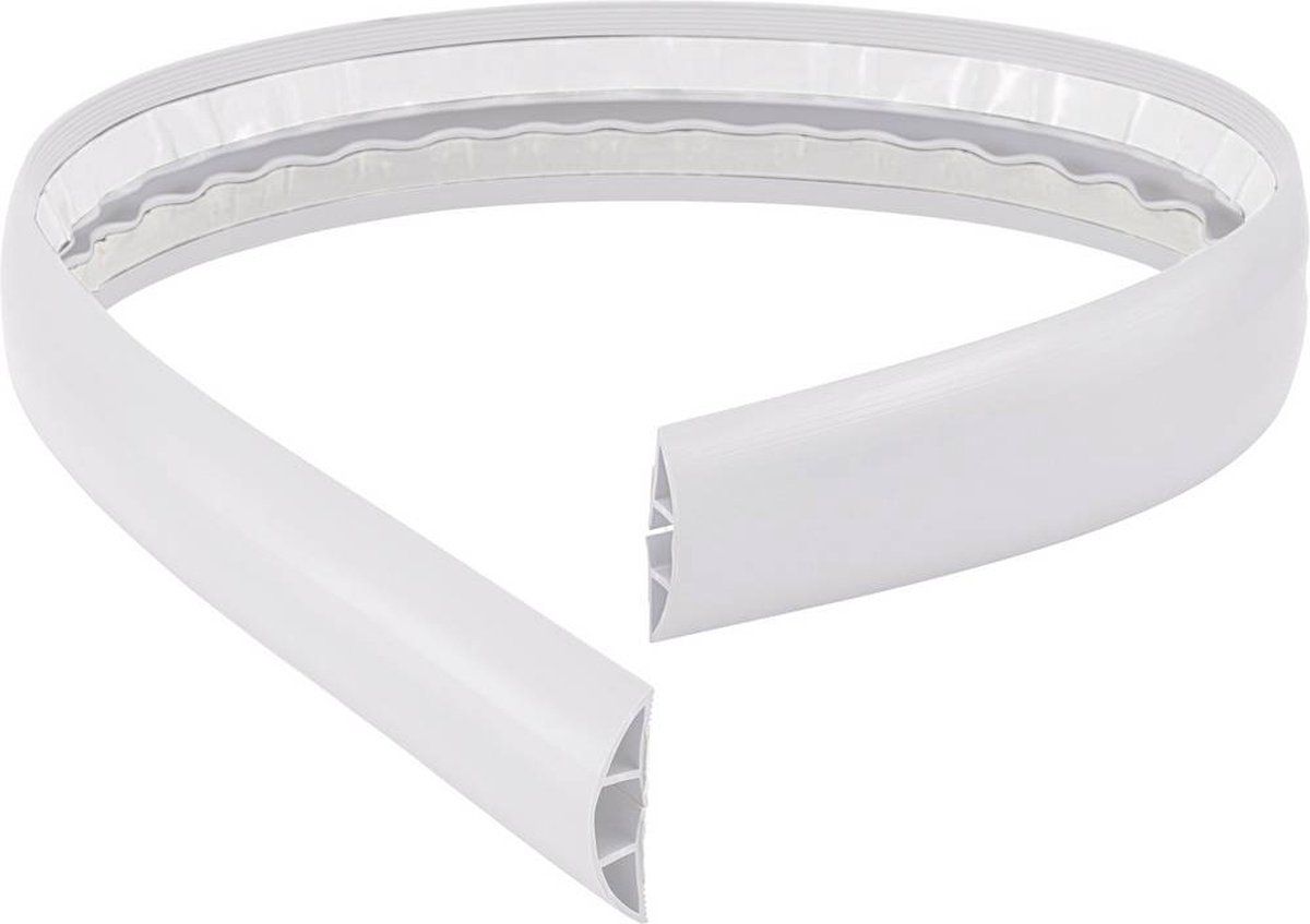 TRU COMPONENTS Kabelbrug 1565440 PVC Wit 1.8 m