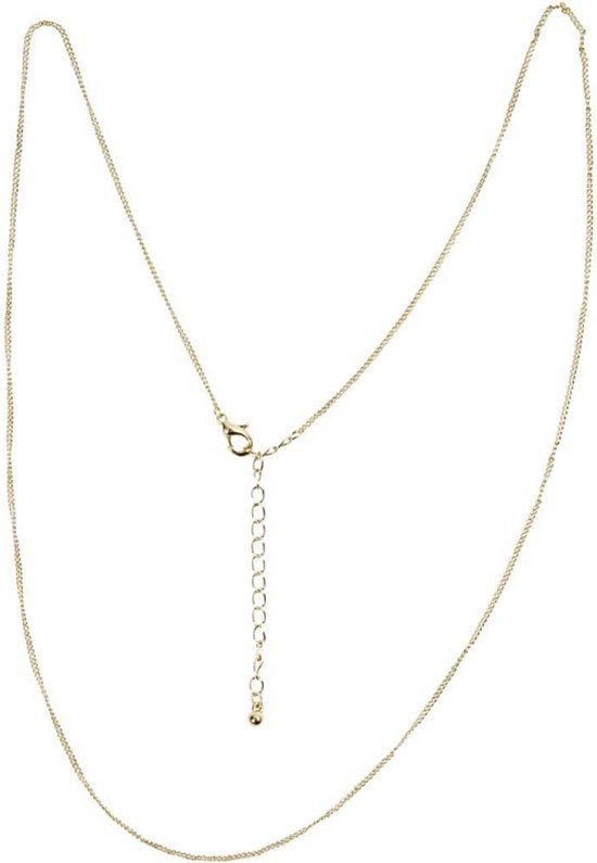 Creativ company CC Ketting 1 mm Goud 80 cm