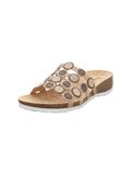 Think! Julia Mocassin Femme Leren voering, Linnen Kombi 4010, 36 EU