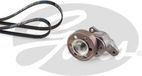 GATES K025PK885 V-riemenset gepolijst V | Compatibel met: TOYOTA AVENSIS, AVENSIS Kombi, AVENSIS Stufenheck, COROLLA Verso