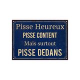 Antic Line Plaquette Pisse Happy 21 x 15
