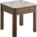 Giga Living Bijzettafel Wilven - Beige Keramiek - 45x45x45cm