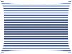 vidaXL Zonneschaduw Blauw en Wit 4 × 3 m 100% Polyester Oxford