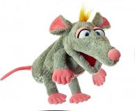 Living Puppets Handpop Piep de muis 35cm