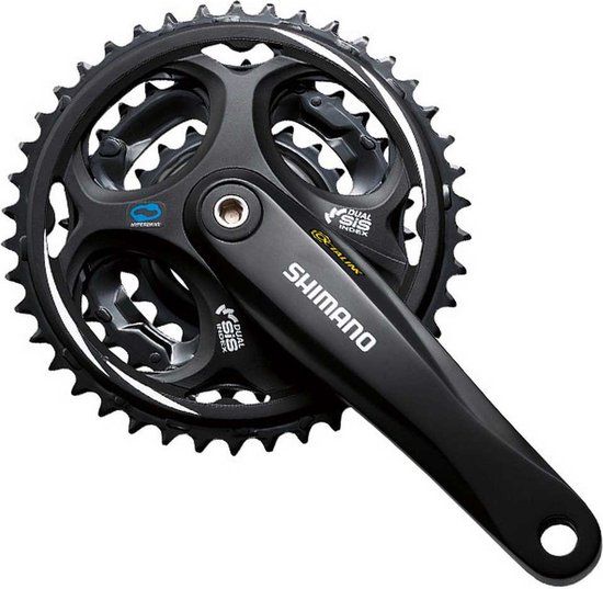 Shimano Altus M311 Crankstel - 170mm - 48/38/28T - Zwart
