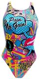 Turbo Crazy Comic Zwemkleding Veelkleurig XL Vrouw