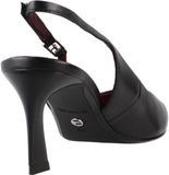 Tamaris Dames Slingpumps 1-29612-47 003 Zwart Leer Maat 38 EU