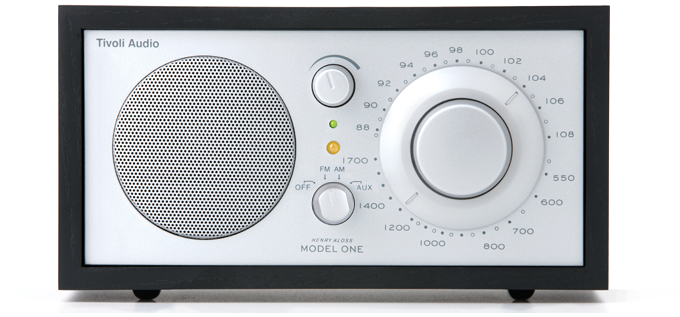 Tivoli Audio Model One zilver, zwart