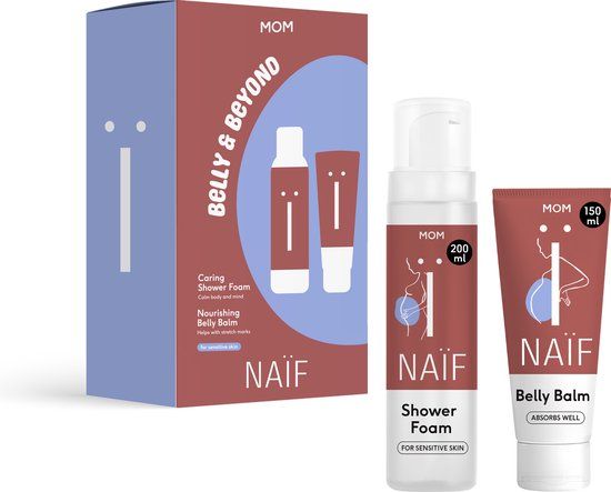 Naïf Belly & Beyond Geschenkset - Doucheschuim & Buikbalsem