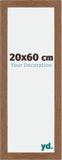 Your Decoration Cadre photo 20x60 cm MDF Chêne Rustique Mura