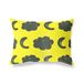 BonaMaison Decoratieve kussensloop, neon geel-Fume gooien kussenhoezen, decoratieve kussenslopen voor woonkamer, bank, slaapkamer, maat: 45x60 cm - ontworpen en vervaardigd in Turkije