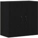 Armoire murale en chêne noir 60 x 31 x 60 cm bois d'ingénierie