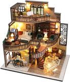 Hongda DIY Miniatuur Huisjes - Modelbouw voor volwassenen - 334 onderdelen