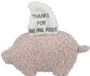 Trixie Junior Hondenspeelgoed Varken Pluche Blauw One size