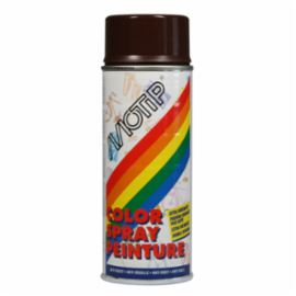 Motip spray 400ml hoogglans chocobruin ral 8017