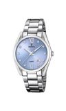 Festina Dameshorloge Analoog van Roestvrij Staal 316l Zilverkleurig