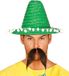 Fiestas Guirca Chapeau 33 cm Paille Vert