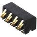 Molex 476150001 Female header, inbouw (standaard) Totaal aantal polen: 4 Rastermaat: 2 mm Inhoud: 1 stuk(s) Tape on Full reel