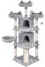Poteau griffoir chat - Arbre à chat 174 cm - Arbre d'escalade avec 3 plateformes - Maison de jeu - Sisal