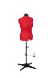 Adjustoform Kleermakerspop, naaipop, 8 verstelbare delen, (Jurkmaat EU 44-50) medium, klaproosrood