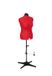 Adjustoform Kleermakerspop, naaipop, 8 verstelbare delen, (Jurkmaat EU 44-50) medium, klaproosrood
