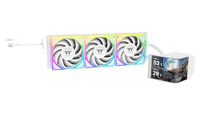 Thermaltake MAGCurve 360 Ultra Snow AIO ARGB Fan Moederbord Kit voor vloeistofkoeling 12 cm Wit