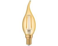 Ledvance OSRAM Vintage 1906® Classic Goud E14 BA 22 Filament 2.5W 824 Zeer warmwit