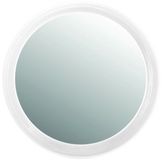 HomeXpert Vergrootspiegel, wit, rond, 150 cm diameter, muurbevestiging, 3x vergroting