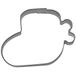 Staedter Baby Shoe Cookie Cutter, Silver, 7 cm