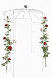 Merkloos Rozenpaviljoen - wit - 206x290x206 cm - met dak