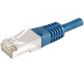 EXC Netzwerkkabel Blau 15 m Cat6a F/UTP (FTP)