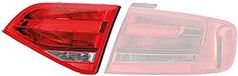 HELLA 2TZ 009 687-111 Achterlicht - Gloeilamp - Binnenste deel ECE - links