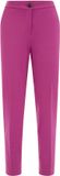 WE Fashion Dames slim fit pantalon met stretch Fuchsia Maat 42
