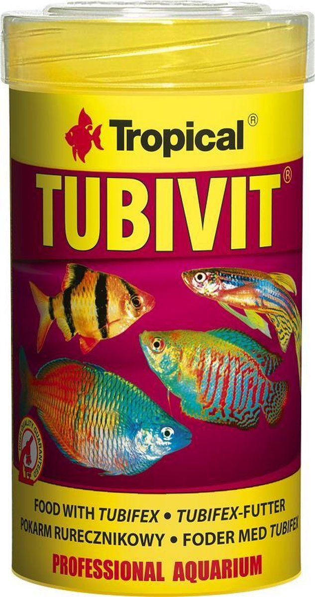 Tropical Tubivit - 100ml / 20gram - Aquarium Visvoer - Vlokvoer