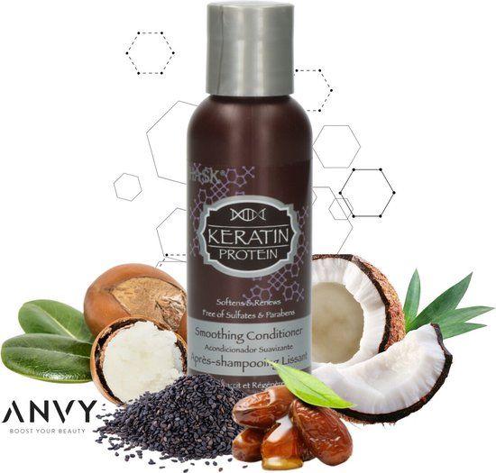 Hask Keratin Protein Smoothing Conditioner Travelsize