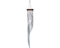 Art Bizniz Windgong - Outdoor - Windmobiel - Windorgel - Spiraal - 89cm - Zilver