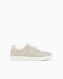 Armani Exchange Lage Sneakers Xw002791_af23058 Leer Beige EU 41 Vrouw