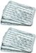 Fackelmann Set van 10 aluminium bakjes 34 x 23 cm