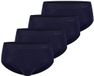 Mey Heren slip / onderbroek 4 pack Casual Cotton Yacht Blue Effen Katoen/Elastaan L
