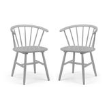 Julian Bowen Set van 2 Modena Eetkamerstoelen - Grijs