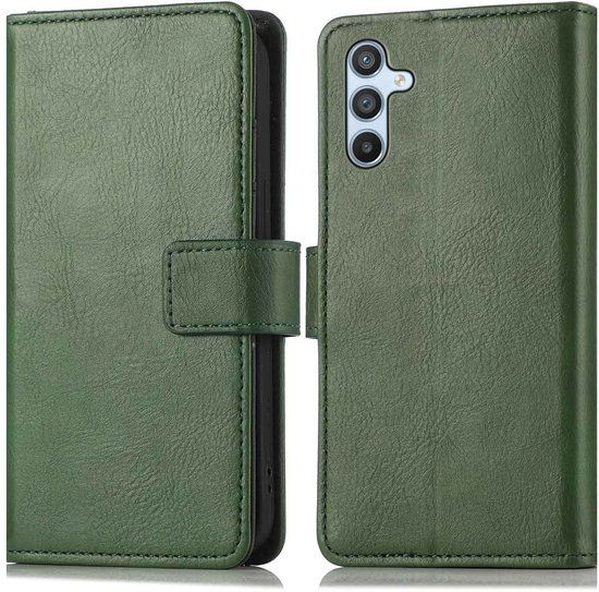 iMoshion Book Case Samsung Galaxy A34 5G - Groen - Met Pasjeshouder