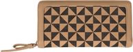 Gabor Meria Portefeuille long zippé imprimé noir beige